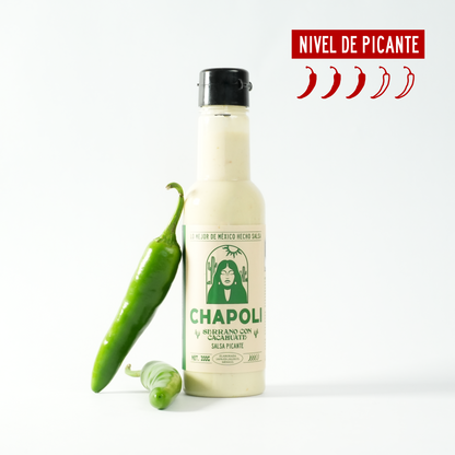 Salsa Serrano con Cacahuate (Mayoreo)