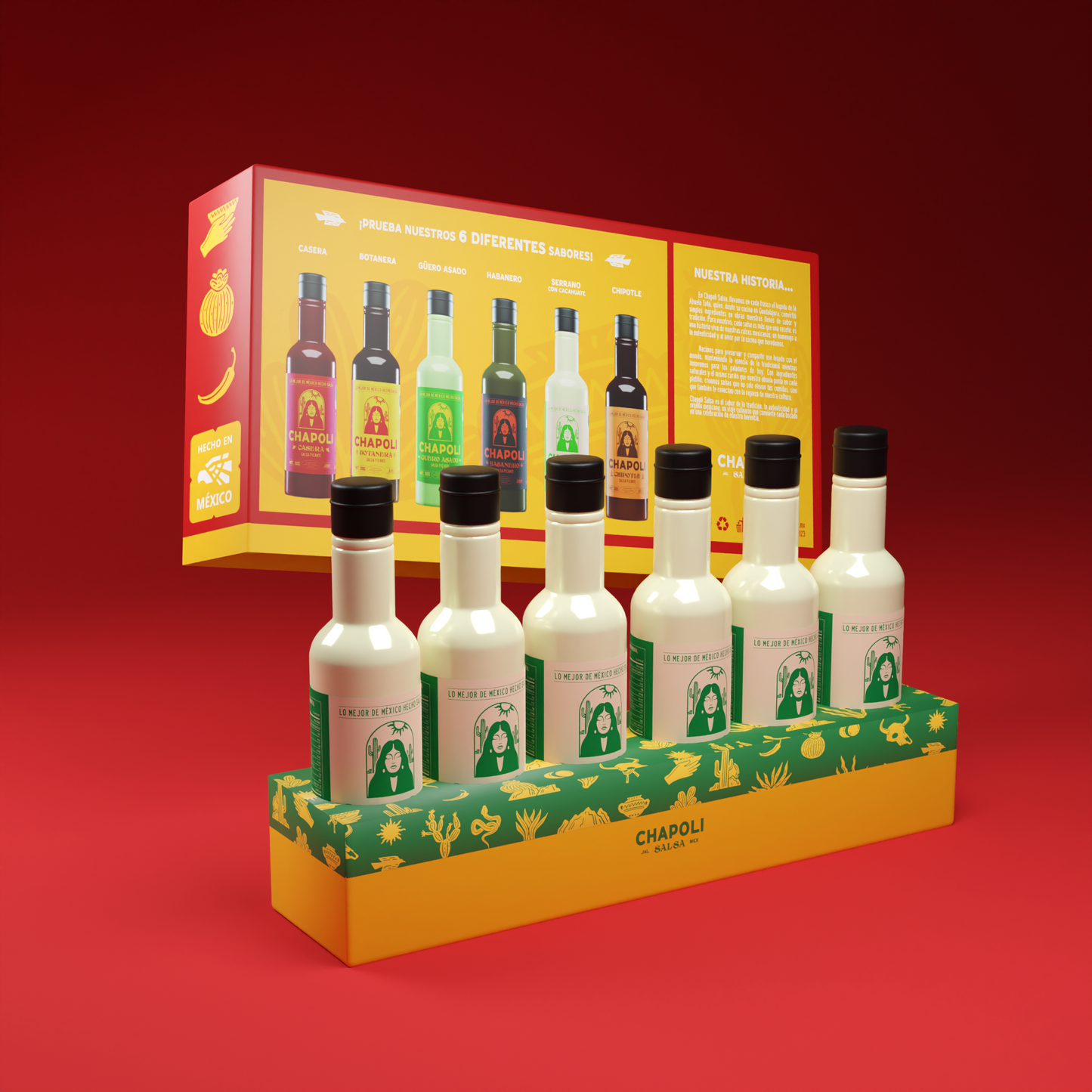 Salsa Serrano con Cacahuate