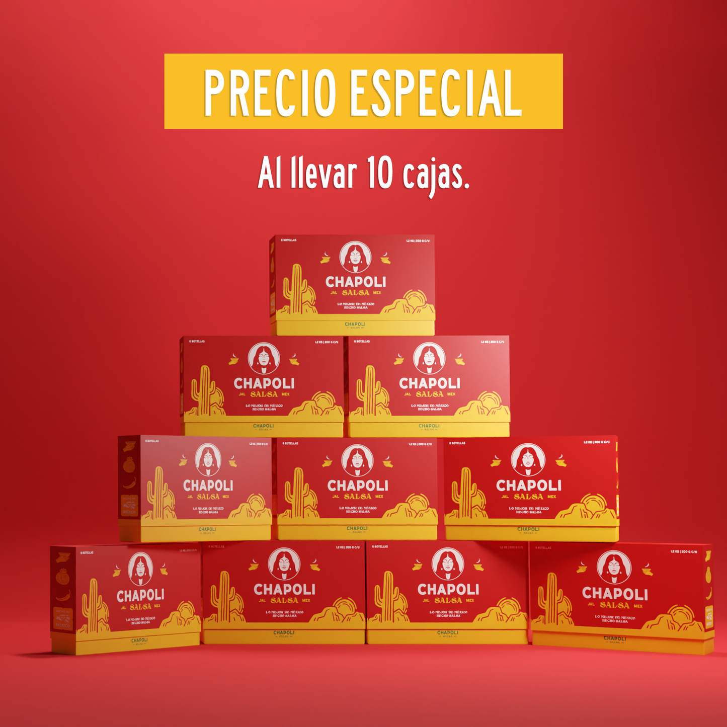 Mayoreo Cajas de 6